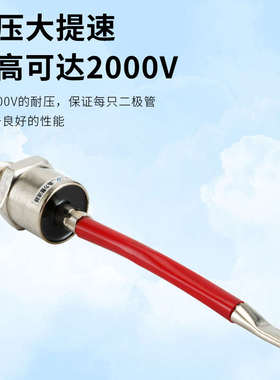 水轮发电机二极管ZX200A300A整流管正反粗细螺纹管ZXS200AZX300A