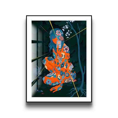 James Jean当代潮流版画小众艺术油画客厅书房装饰画卧室墙壁挂画