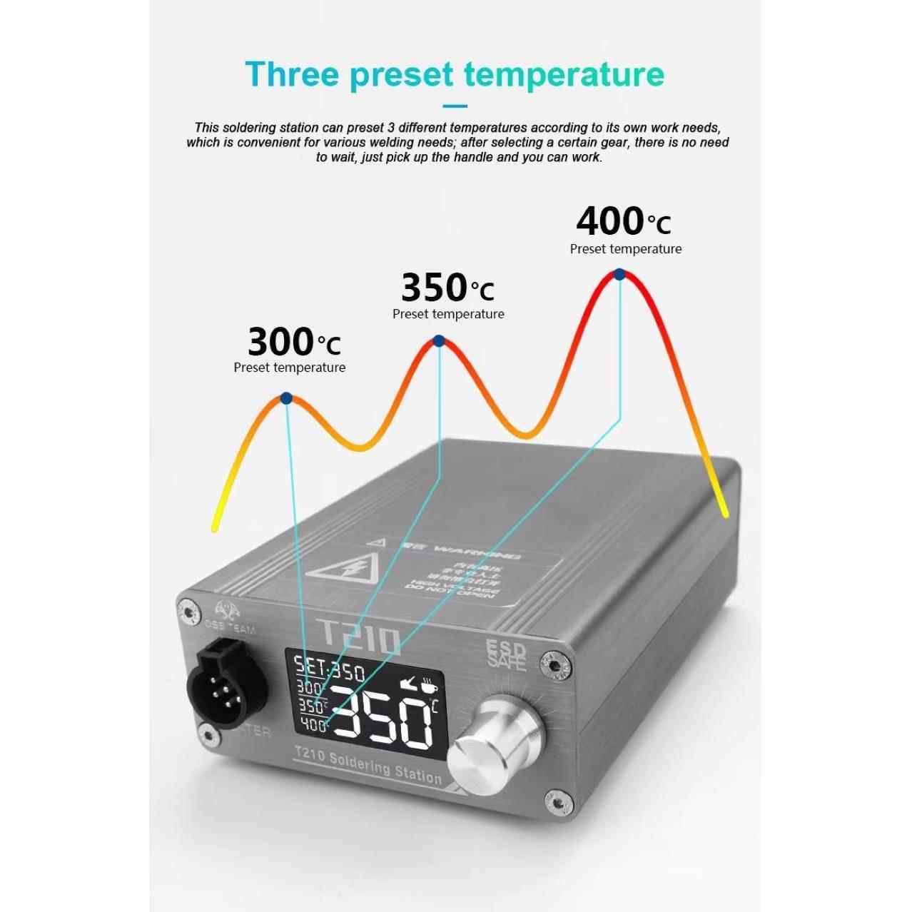 OST21温0恒电GQS烙铁套装S75W
