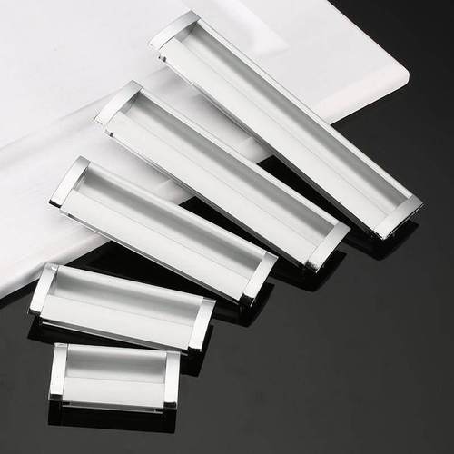 铝合金抽屉开槽隐藏扣把手现代简单空间铝内置滑动门把手嵌入扣把