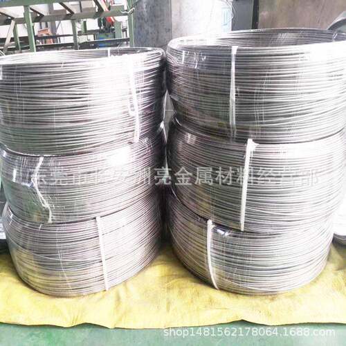 厂家TA1 TA2纯钛丝 耐腐蚀TC4钛合金丝 强度钛盘丝钛眼镜丝