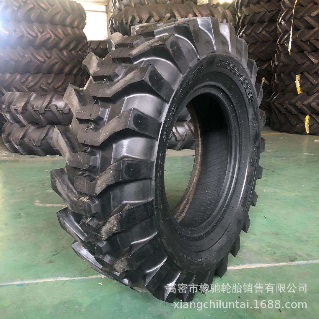 10.5/80-18 12.5/80-18轮胎 真空两头忙 滑移装载机轮胎 加厚