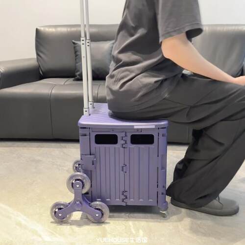 【露营好物】买菜小推车家用可折叠购物车结实耐用取快递户外好物