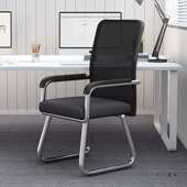 弓形办公椅舒适久坐电脑椅会议室椅子靠背员工座椅学生宿舍学习凳