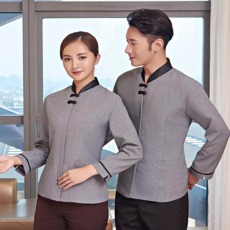 现货保洁服秋冬装宾馆客房服务员毛绒/玩偶/公仔/布