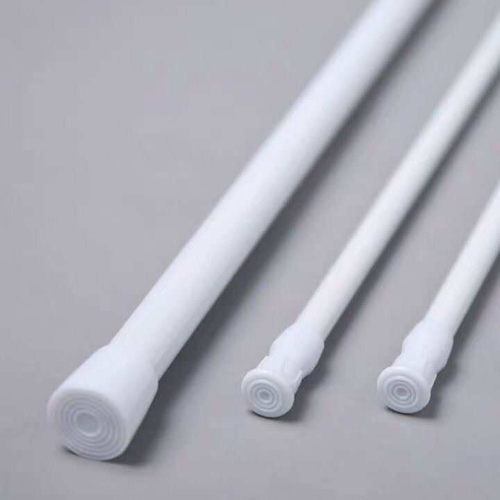 免打孔浴帘杆门帘伸缩杆窗帘杆衣柜挂衣杆阳台晾衣杆厨房置物喜儒