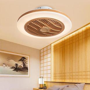 吸顶灯室带风电扇卧吊厂家直销1 韩式 日282规跨灯境新款 风扇灯日式
