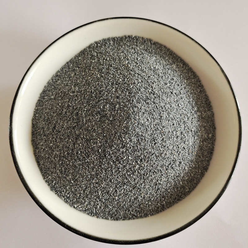 灰玉彩砂  真石漆涂料用灰色彩砂  地坪透水砖彩砂40-80目