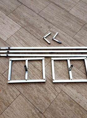 婚庆背伸架子缩幔杆简易桁架纱F76MH5TH加厚镀锌方景管可升降厂家