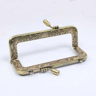 5pcs Buckle tone Metal Bag Bronze Retro 12cm lot Antique