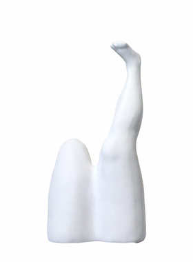 简约摆件工艺软人物创意伸腿装饰品家居现代美式客厅设计师样板房