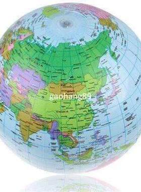1 14 inflatable earth world globe map ball geography toy