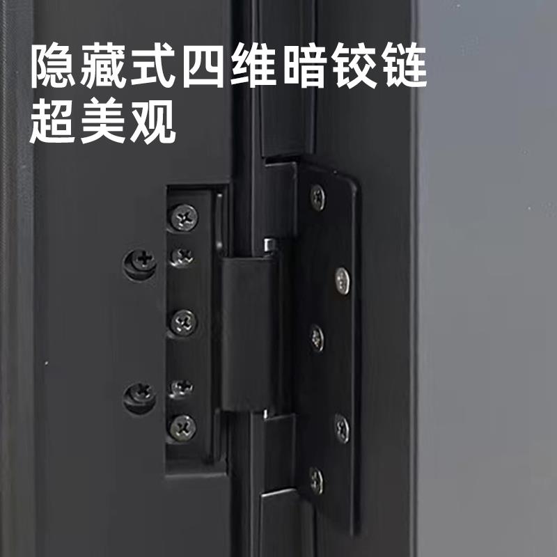 超甲级防盗门单门家用入户门子母门进户门加厚静音别墅门安全门