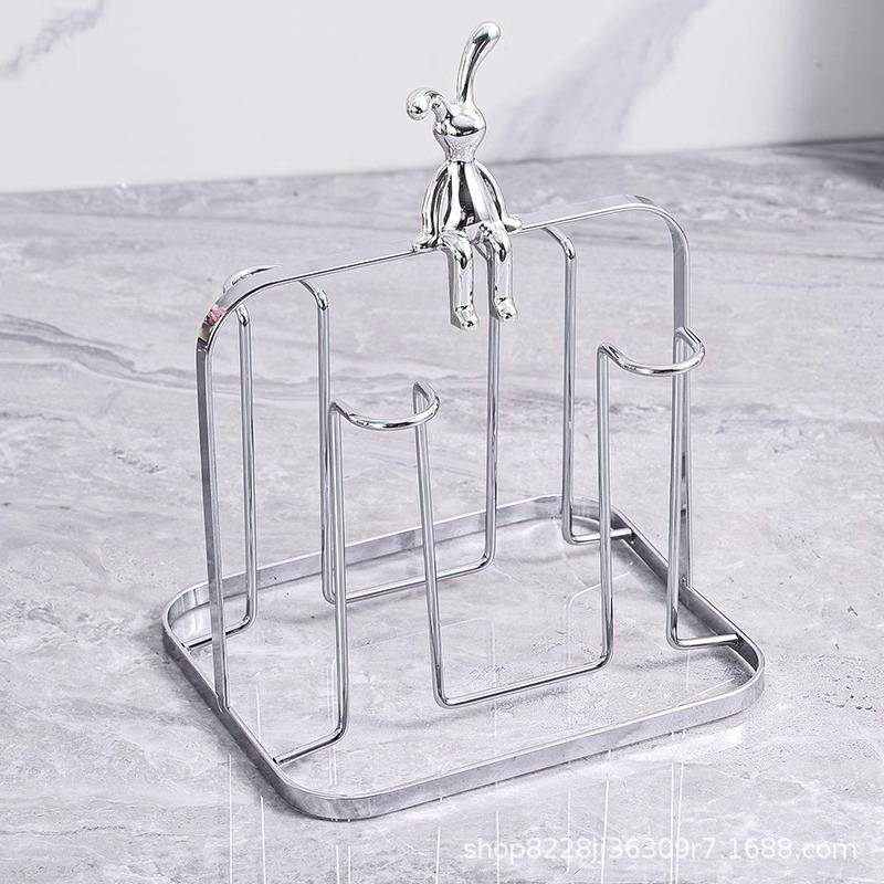 创意水杯支架茶杯架子茶具收纳家用挂放杯子的托盘沥水玻璃置物架,餐饮具,酒架,淘宝优惠券,粉丝福利购,淘宝优惠卷