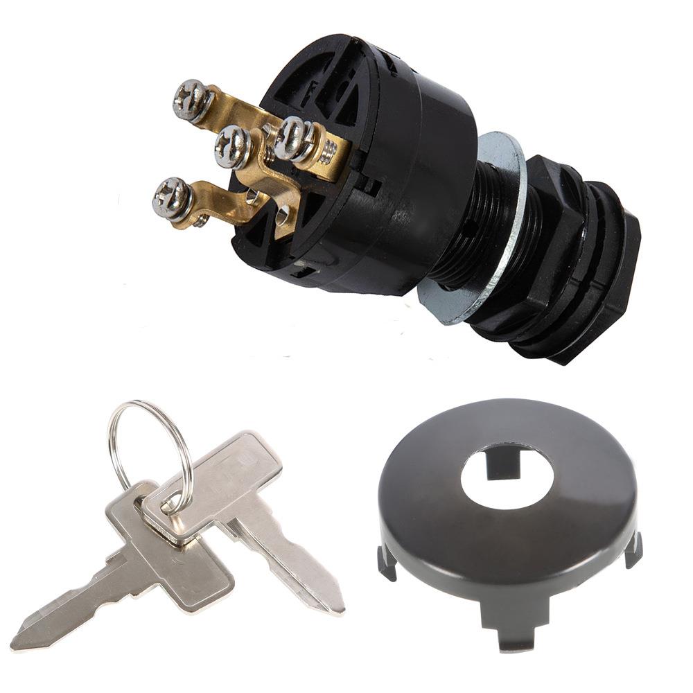 12V高尔夫球车点火钥匙开关适用于1996 年以上101826301 1012505