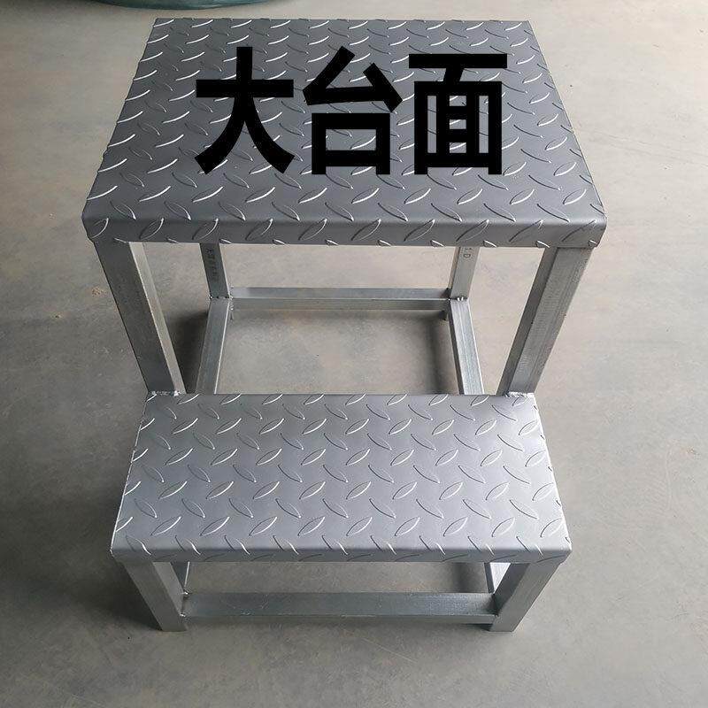 平台梯工业梯子踏步梯铁楼梯台阶梯二三步梯登高梯货梯满焊加固