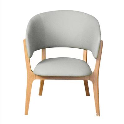 全季酒家具4.0餐厅单人沙发餐实木餐厅椅现代店qj简带约扶手皮椅