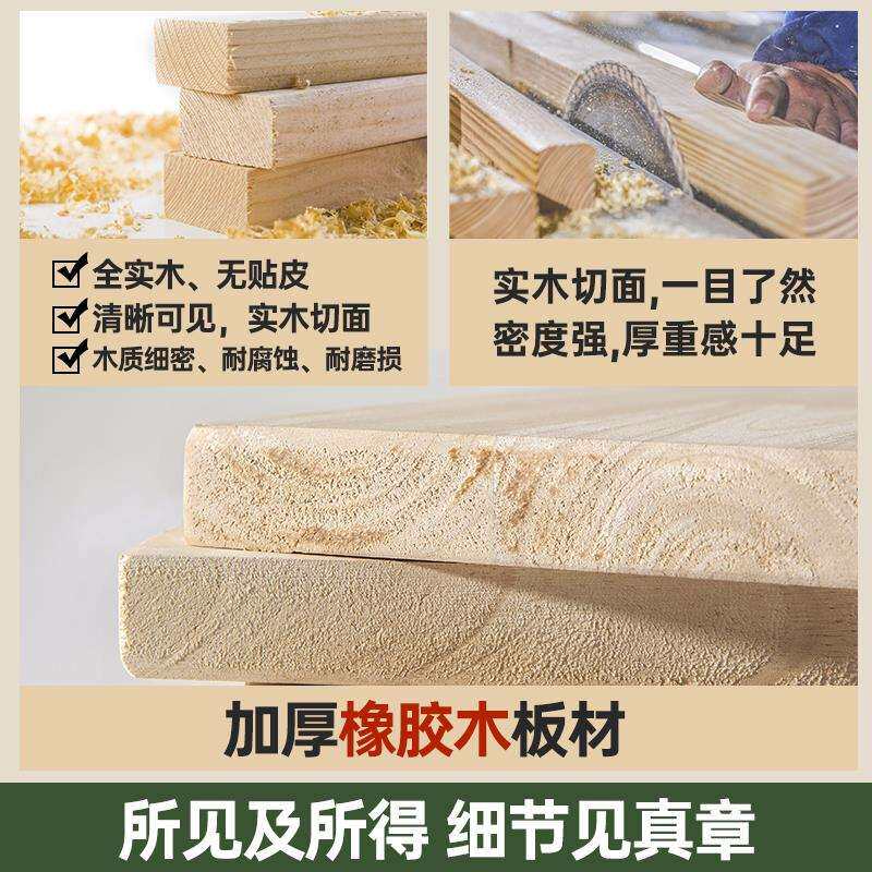 实木桌书桌一体椅两新TTqurfuh用休闲茶桌组合藤编小户型中式阳台