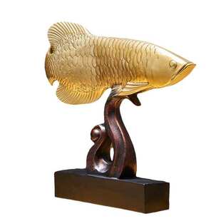 会客室奢茶室有客厅摆件办公室装饰电视柜年年鱼轻泡家居酒柜创意