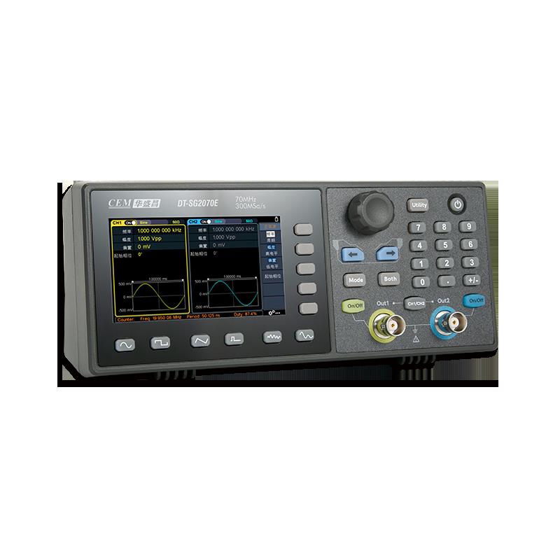 CEM华盛昌双通道信号发射器任意波形发生器通信DT-SG2035E/2070E