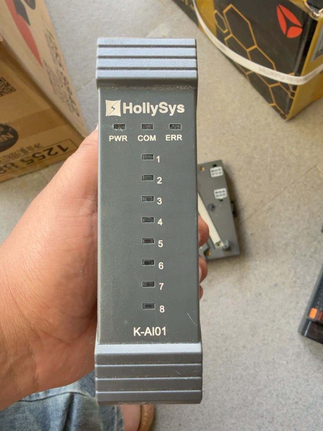 和利时HollySys K-AI01模块，8路模拟输入，支持