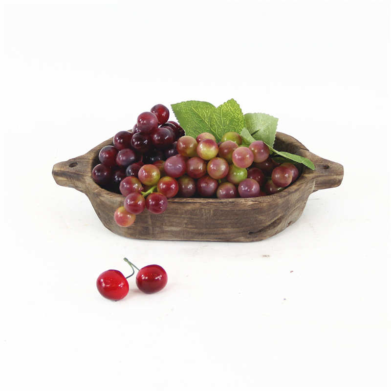 厂家销售手工制作木质托盘摆盘零食水果盘民宿家居桌面储物器皿