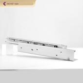 雅洁反弹按压式 缓冲托底轨隐形抽屉轨道全拉出滑轨橱衣柜三节轨道