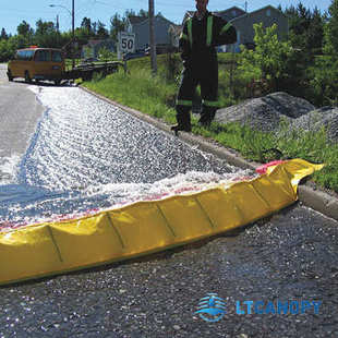 软体可折叠防洪坝 便携拦水带 以水治水挡水防洪河道截流拦水坝