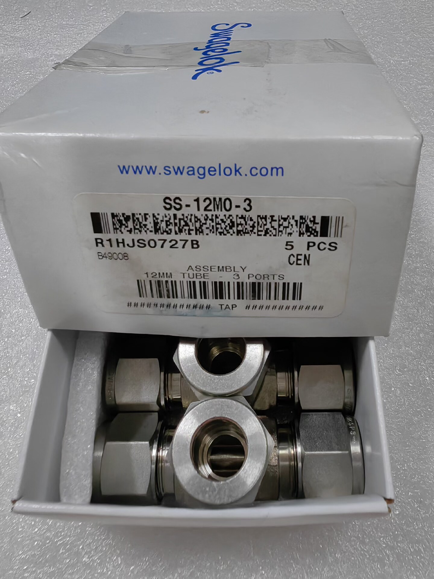 世伟洛克 Swagelok  SS-12M0-3  全新原装