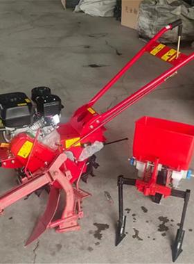 小MVV型多功机能微耕汽柴油松土开沟犁地油荒机翻开地多用