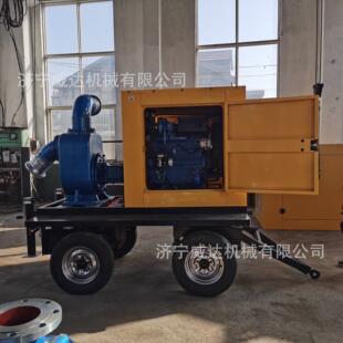 防汛泵车抢险抗旱移动泵车自吸泵排污排涝泵移动柴油水泵