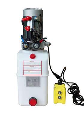 升液V压动力单元12V24直流单双作用小型总成BXX车尾板举机汽自卸