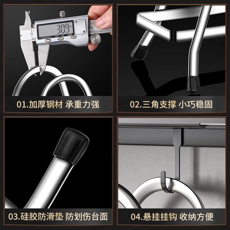 不锈纳钢砧架切菜菜板架板锅盖板架子厨房案板加菜板置物架三角收