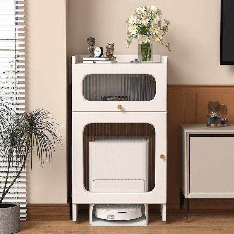 科沃斯扫地机器人基置物架云鲸收纳边架石头站架POJ追觅上方柜沙