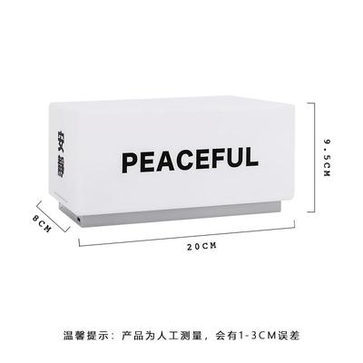 正品LHOME 欧式创意亚克力灯可定制小台灯床头I灯可充电家用护夜