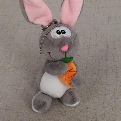 Animals - Key Chain Toy , Wedding Gift Rabbit Stuffed Plush