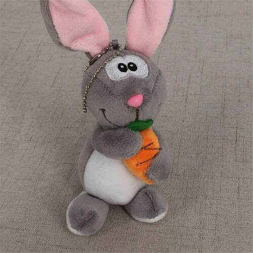 Animals - Key Chain Toy , Wedding Gift Rabbit Stuffed Plush