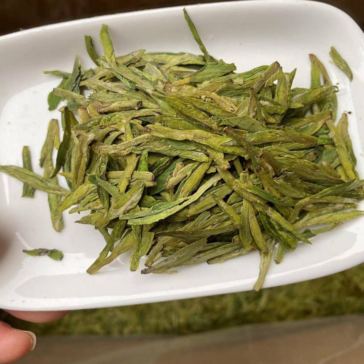2025年新茶龙井绿茶杭州春茶头采明前龙井茶豆香兰花香茶叶