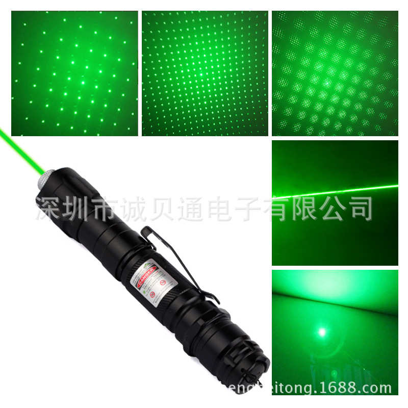 Laser 009挂式绿光激光手电筒 激光灯沙盘售楼驾校灯教鞭旅游指示