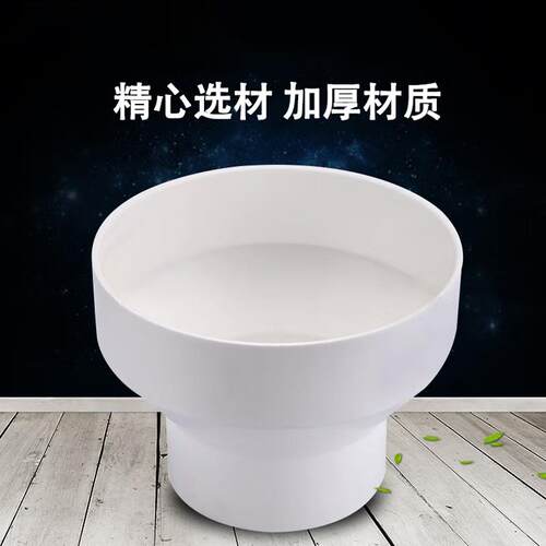 加厚pvc大小头变径接头排水管50变40直接水管配件110下水管75转50