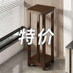 花架置物架阳台边几多层落地式 花台多肉绿萝花盆 家用客厅中式