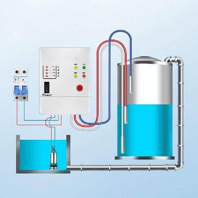 Three Probe Water Level Sensor Submersible Water Level