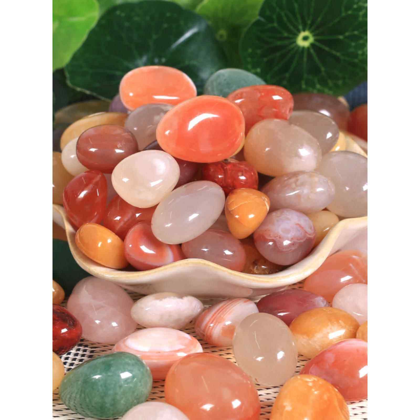 雨花石原石天然鱼缸造景摆件乌龟装饰五彩石水培盆栽鹅卵石头水族,宠物/宠物食品及用品,造景/装饰,淘宝优惠券,粉丝福利购,淘宝优惠卷