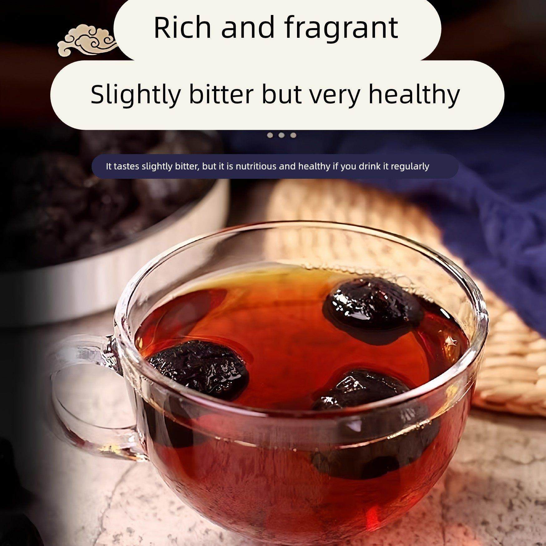 正宗西山焦枣茶旗舰店官方池州特产烤枣铁锅炒制泡水泡茶专用红枣