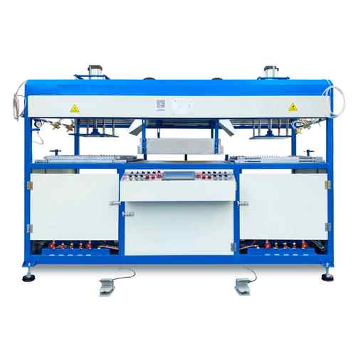 广东厂家供应半自动双工位TPU软塑成型机双头定位吸塑成型机器