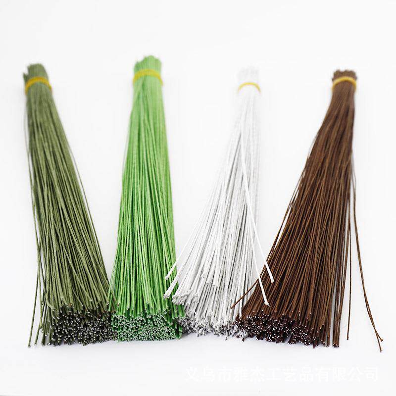 26号花艺地卷纸包绿铁丝仿真pu花翻糖花手工艺纸花叶脉花材料
