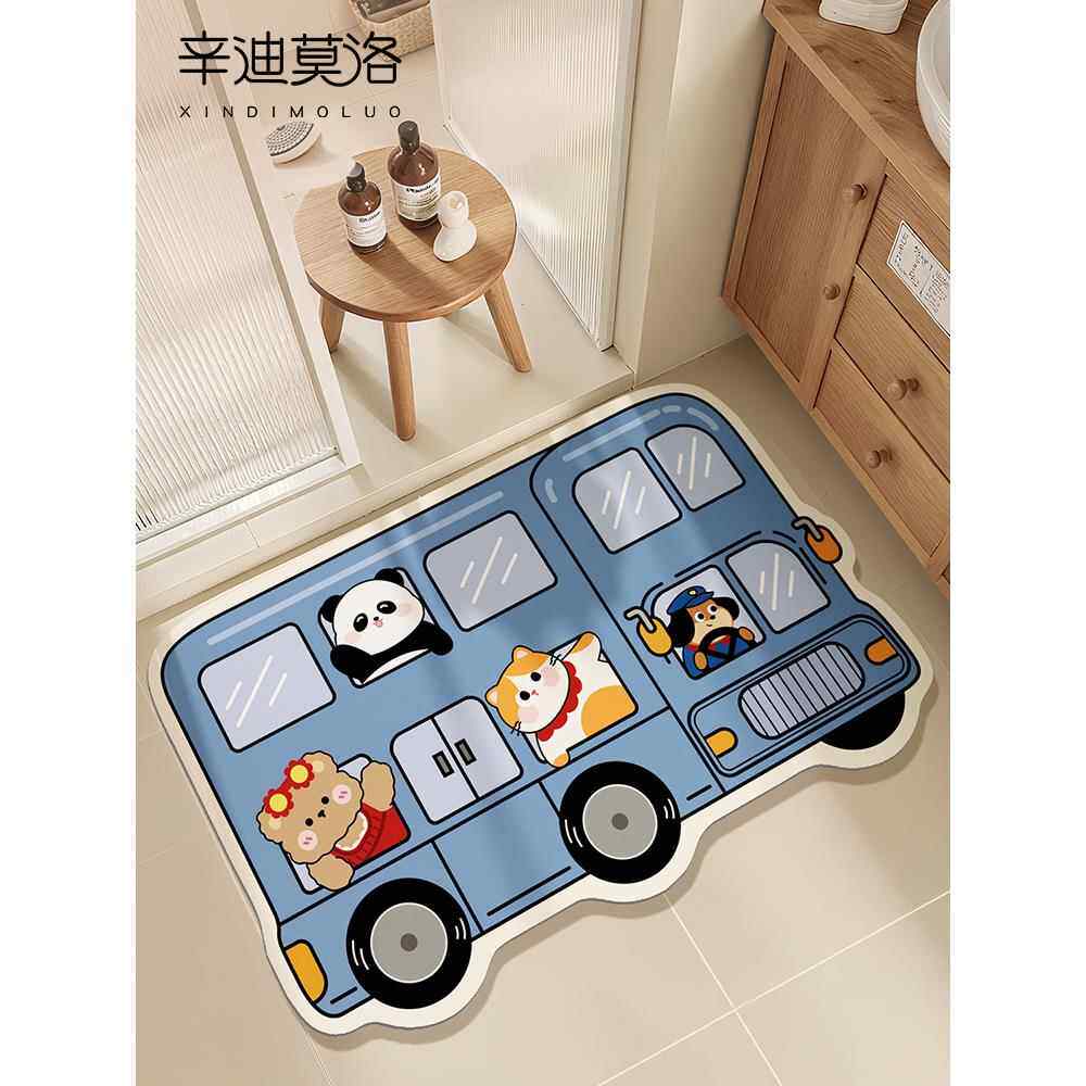 采购产品浴室地垫,卫生间家用防滑垫,免洗专用足垫,浴室门加厚