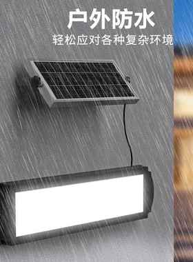 跨境太能分庭体门牌灯户外防院水RGB遥控壁装地址阳号码牌门XCM口