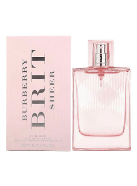 BURBERRY博柏利 Brit Sheer 红粉恋歌女士淡香水 芬芳气息 EDT 30
