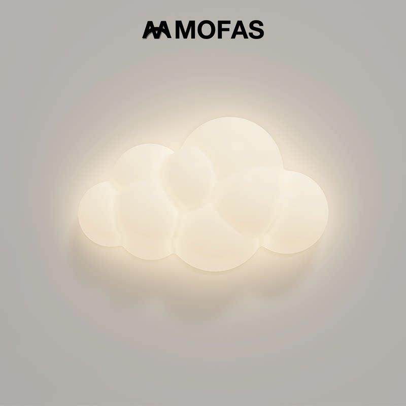 MOFAS卧室床头网红ins创意星星客厅背景墙全光谱护眼走廊过道壁灯